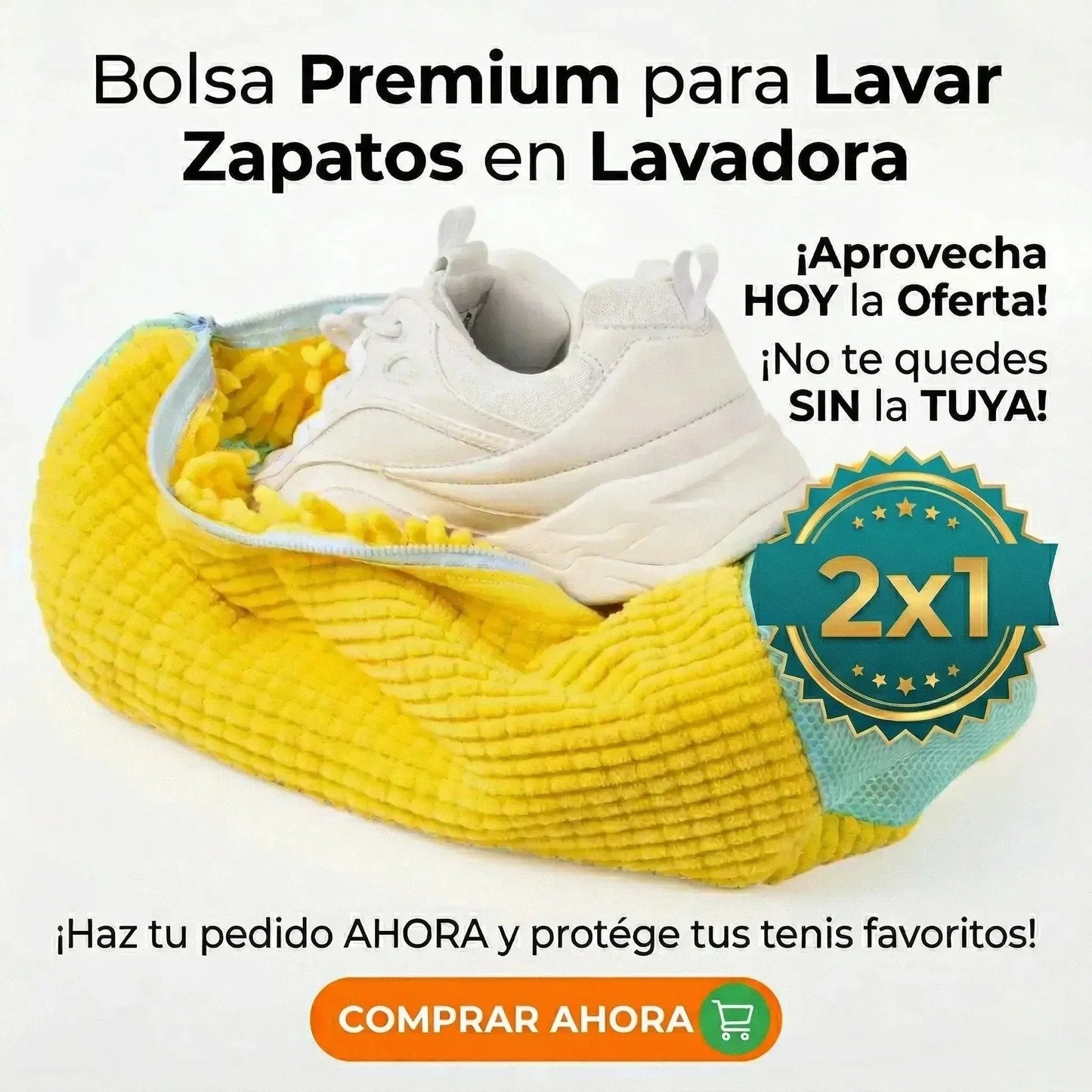 Bolsa Premium para Lavar Tenis en Lavadora